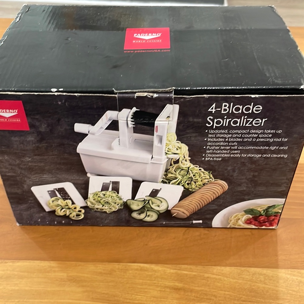 4 Blade Spiralizer -  Paderno